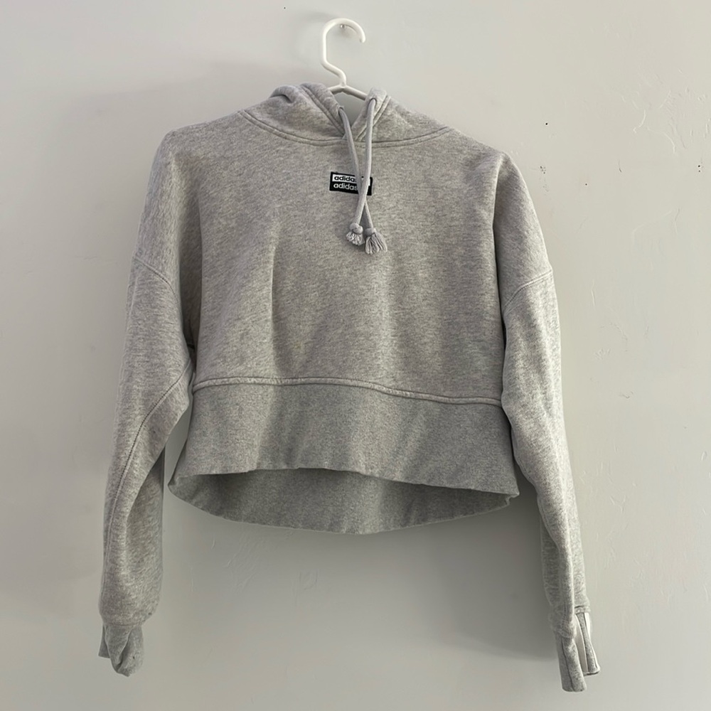 Adidas’s cropped hoodie